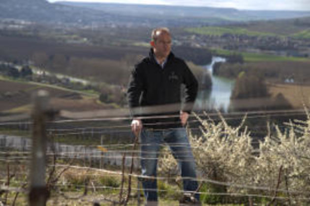 Jean-Manuel Jacquinot in Champagne Vineyards